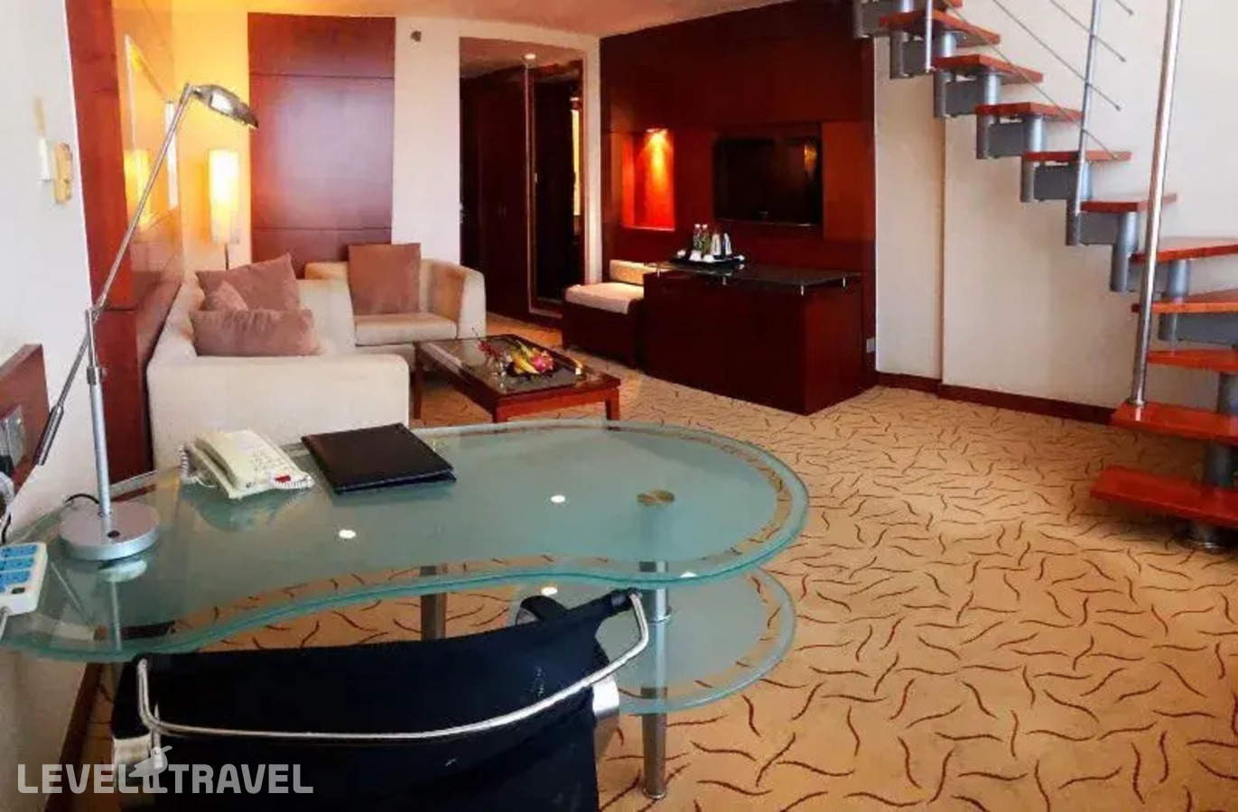 фотографии номера Двухместный люкс Multi-Level двуспальная кровать отеля Ariva Beijing West Hotel & Serviced Apartment в Китай(Пекин) - фото №2