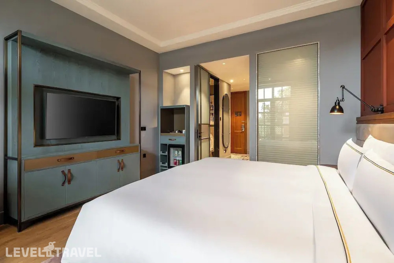 фотографии номера Семейный (две односпальные кровати) отеля Meliá Shanghai Parkside в Китай(Шанхай) - фото №9