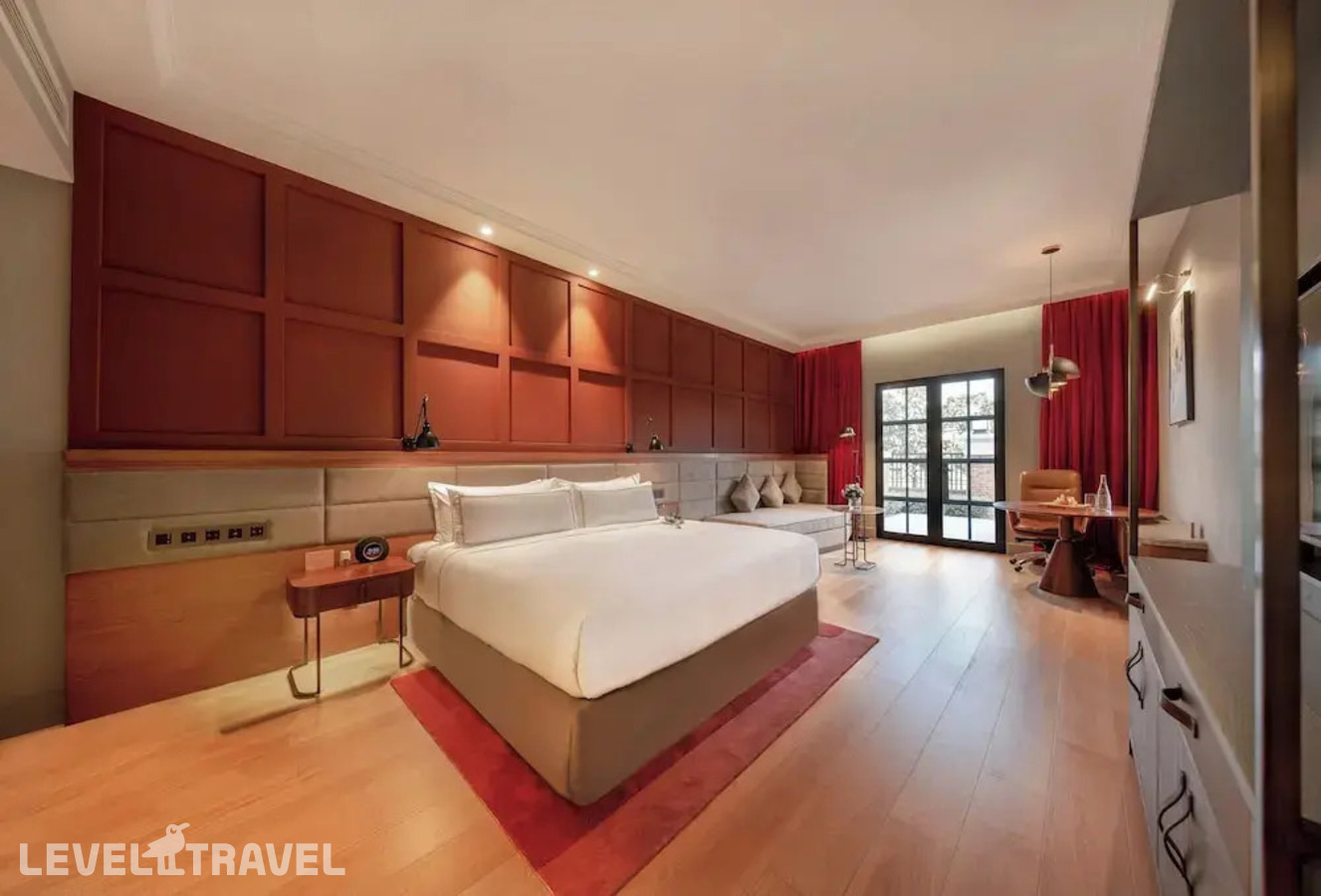 фотографии номера Семейный (две односпальные кровати) отеля Meliá Shanghai Parkside в Китай(Шанхай) - фото №4