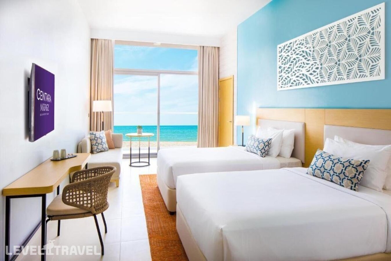 фотографии номера Семейный с видом на море отеля Centara Mirage Beach Resort Dubai в ОАЭ(Дейра) - фото №1