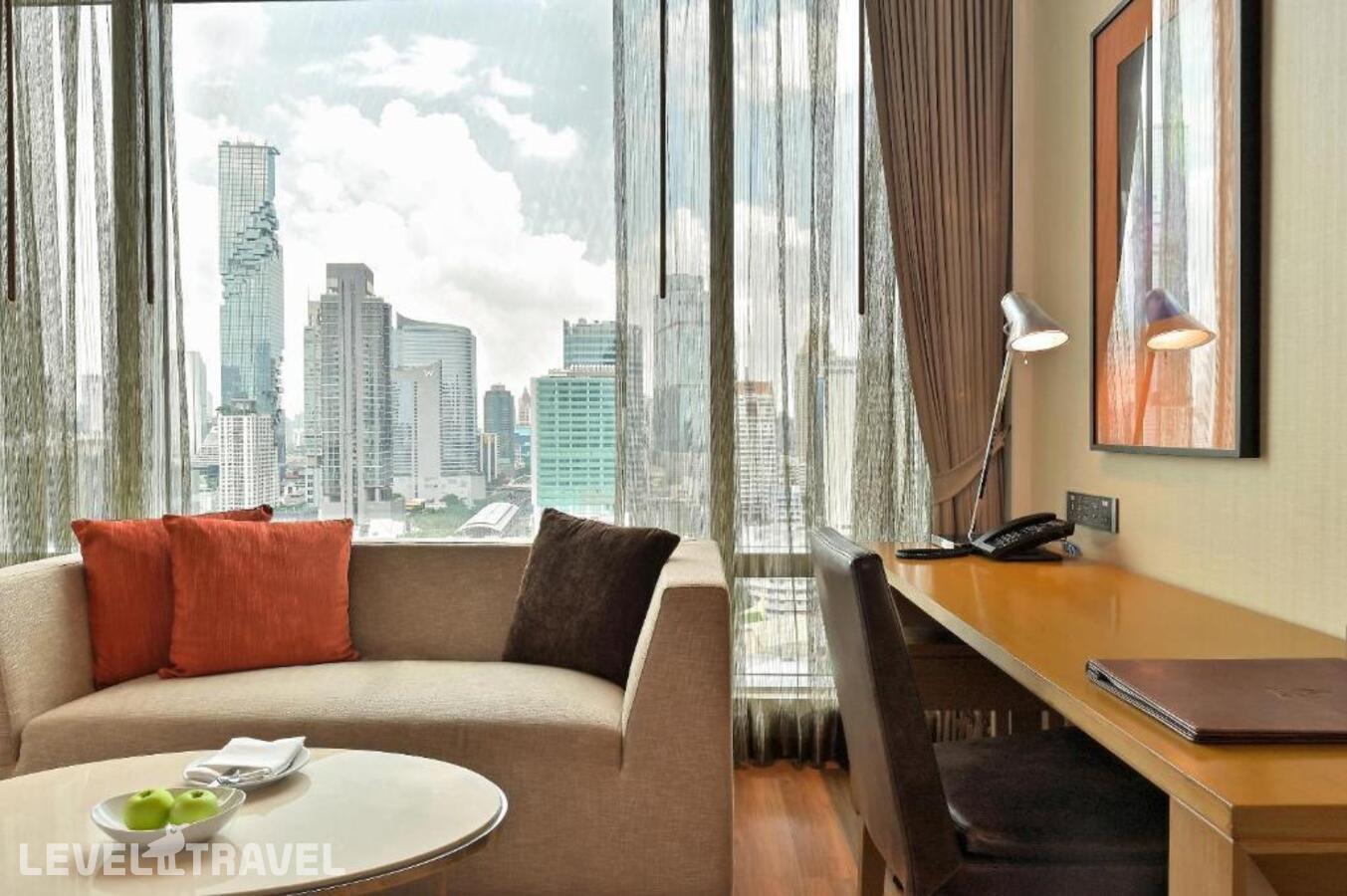 Двухместный номер Executive Deluxe with Lounge Access двуспальная кровать — фото 3