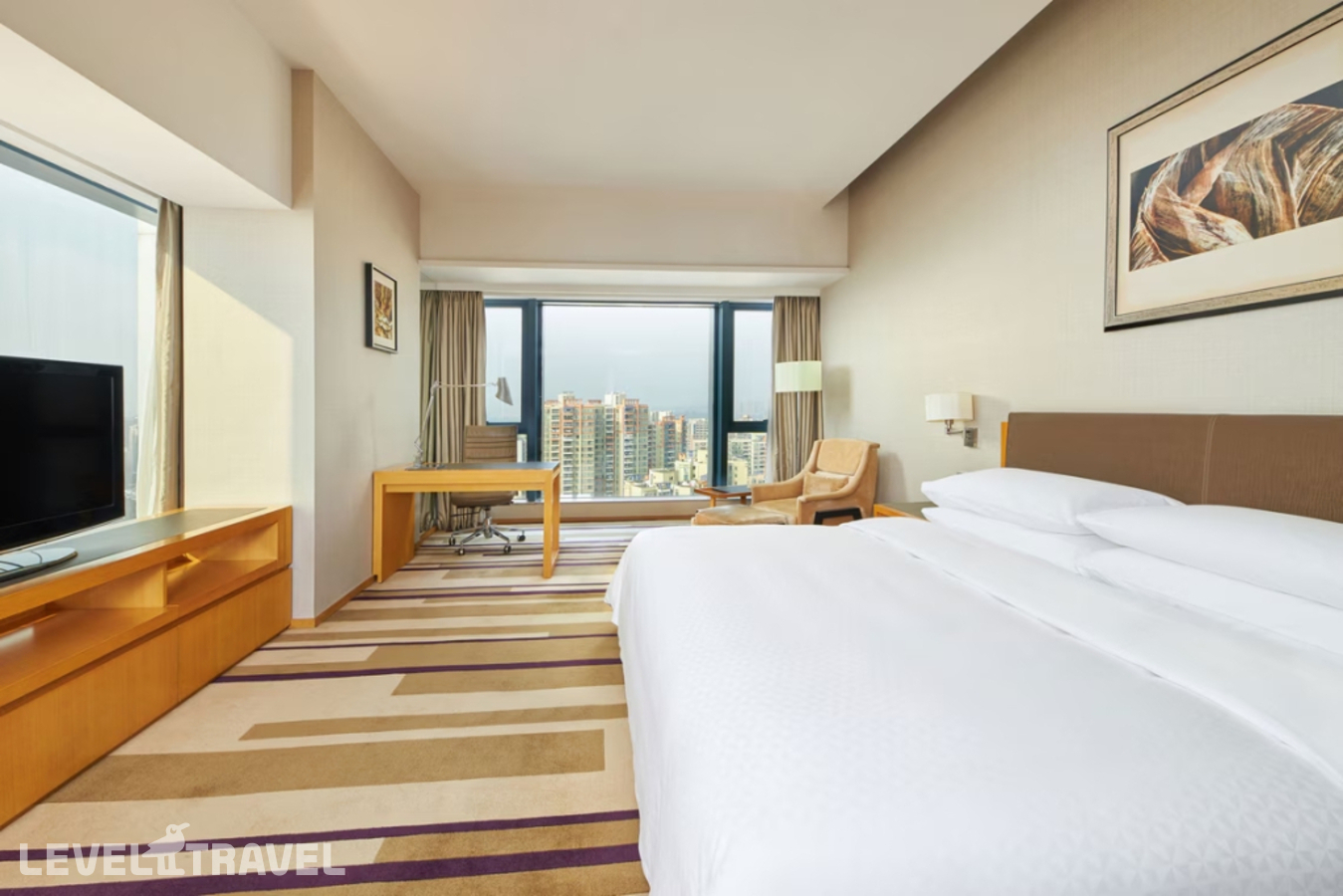 Двухместный номер High Floor Guest двуспальная кровать — фото 1