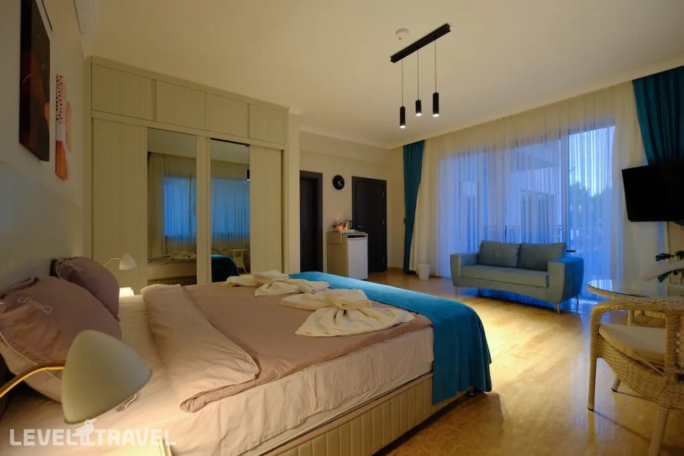 фотографии номера Делюкс с балконом отеля Apart Hotel Eden Nest Exclusive в Турция(Белек - центр) - фото №5