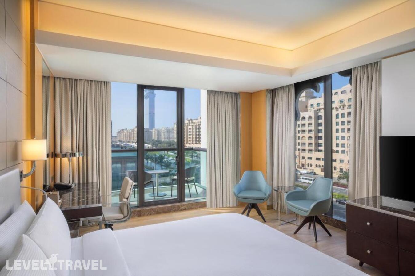 фотографии номера Угловой номер отеля Hilton Dubai Palm Jumeirah в ОАЭ(Дубай Пальма) - фото №2