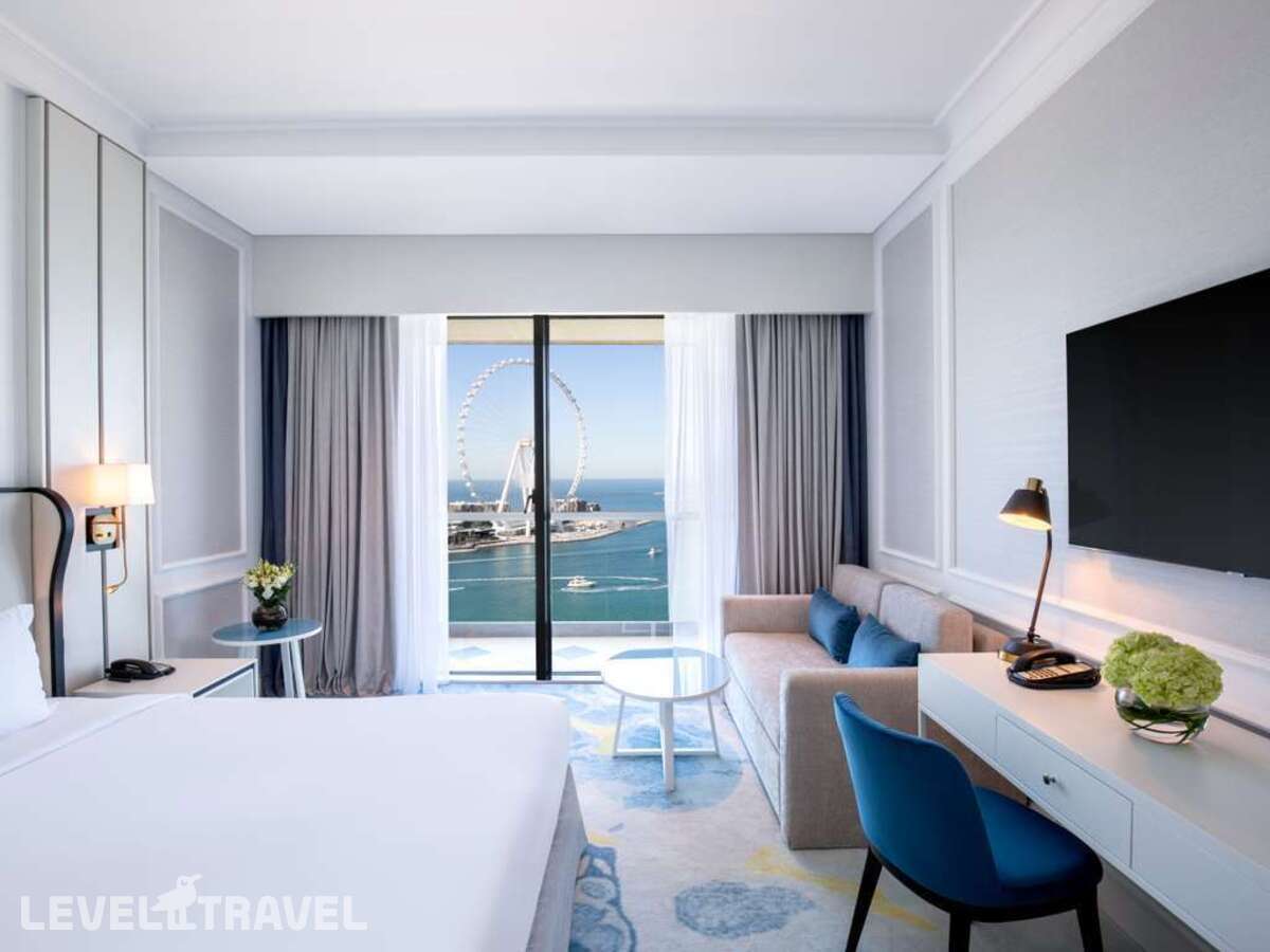 фотографии номера Номер Роскошный отеля Sofitel Dubai Jumeirah Beach в ОАЭ(Дубай Марина) - фото №3