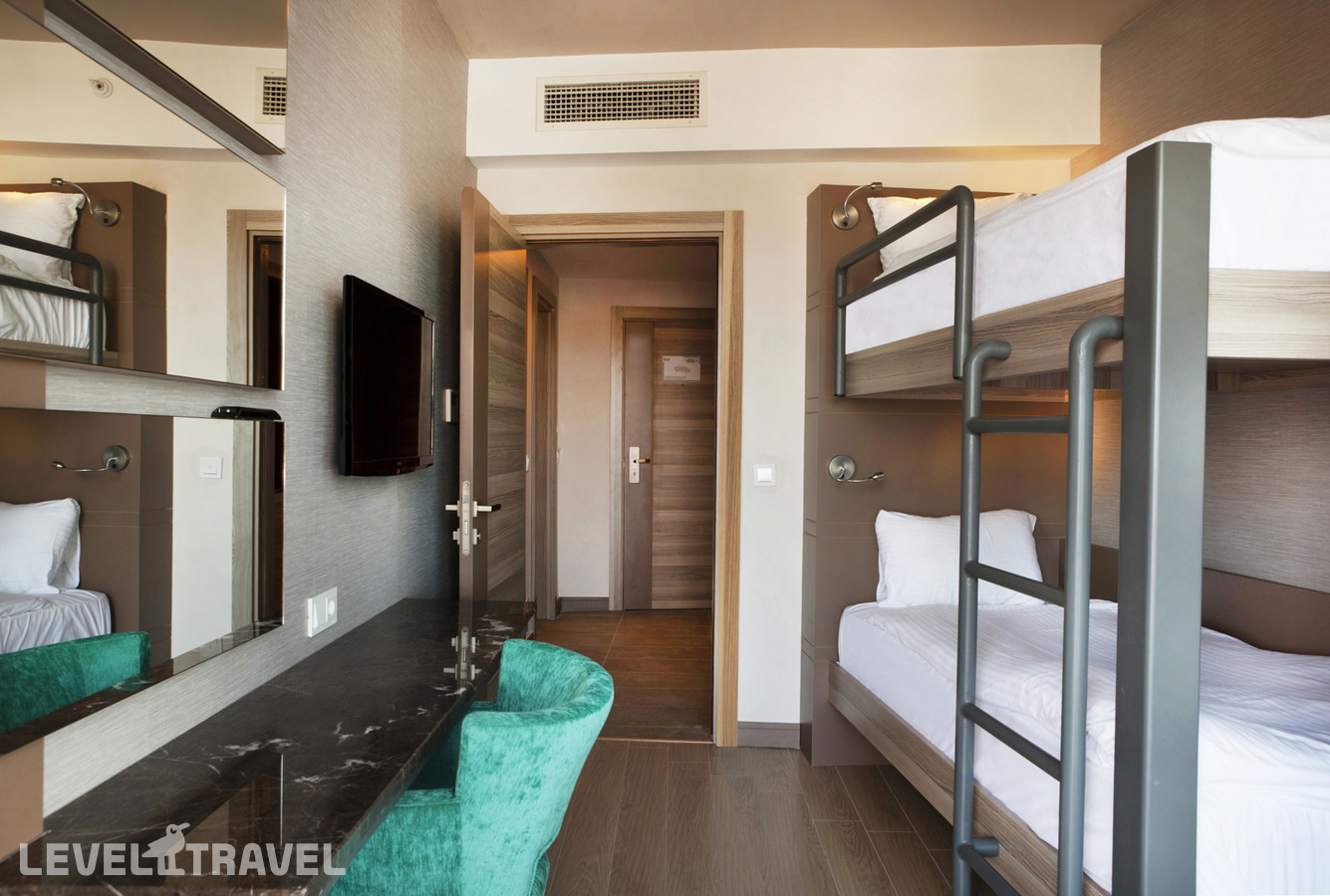фотографии номера Семейный номер Toucan отеля Long Beach Resort Hotel & Spa Deluxe в Турция(Тюрклер) - фото №3