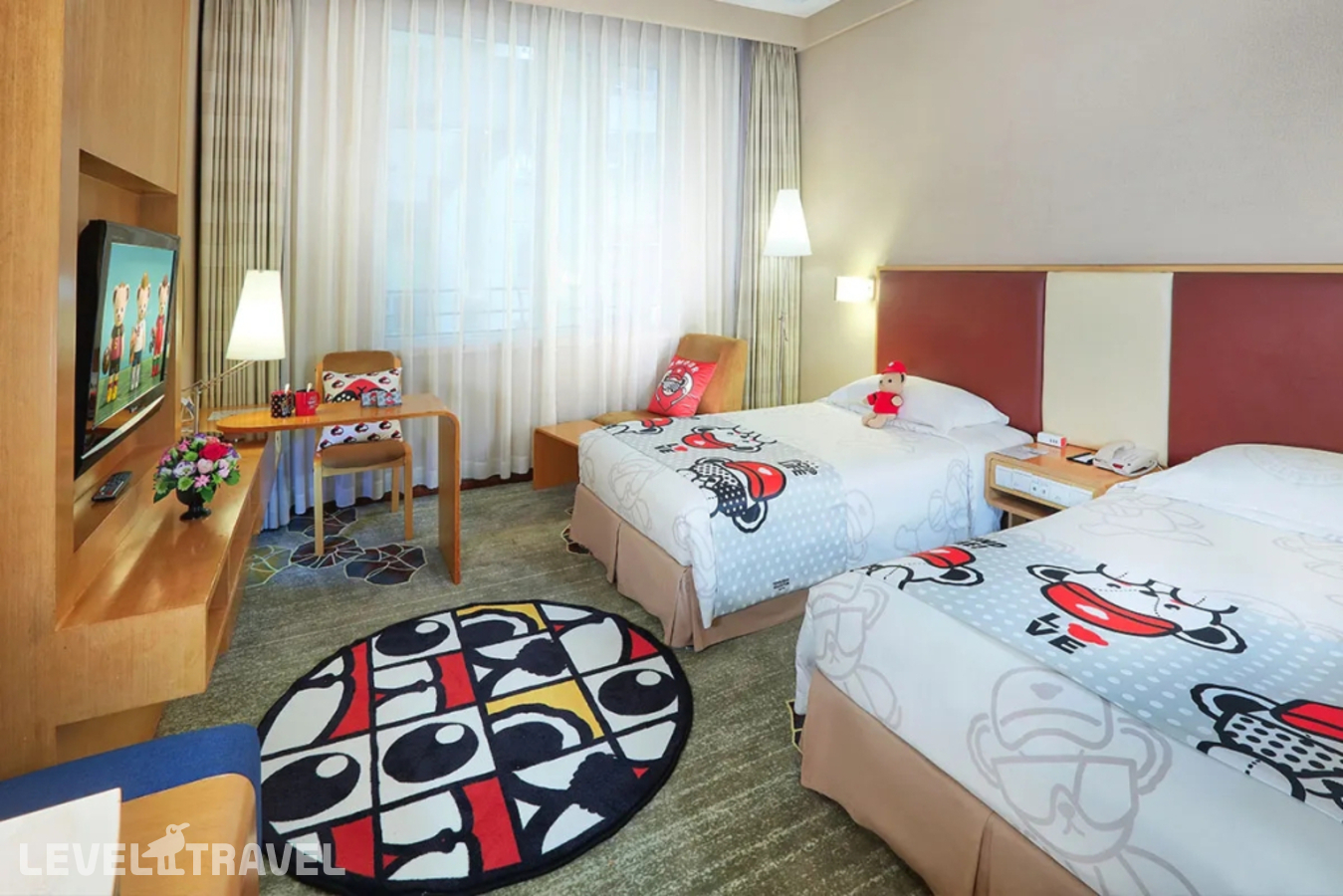 фотографии номера Двухместный номер Themed 2 отдельные кровати отеля Beijing Xinqiao Hotel в Китай(Пекин) - фото №3