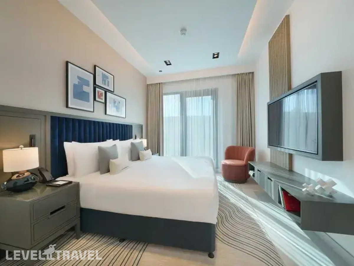 Двухместные апартаменты Luxury c 1 комнатой двуспальная кровать — фото 1