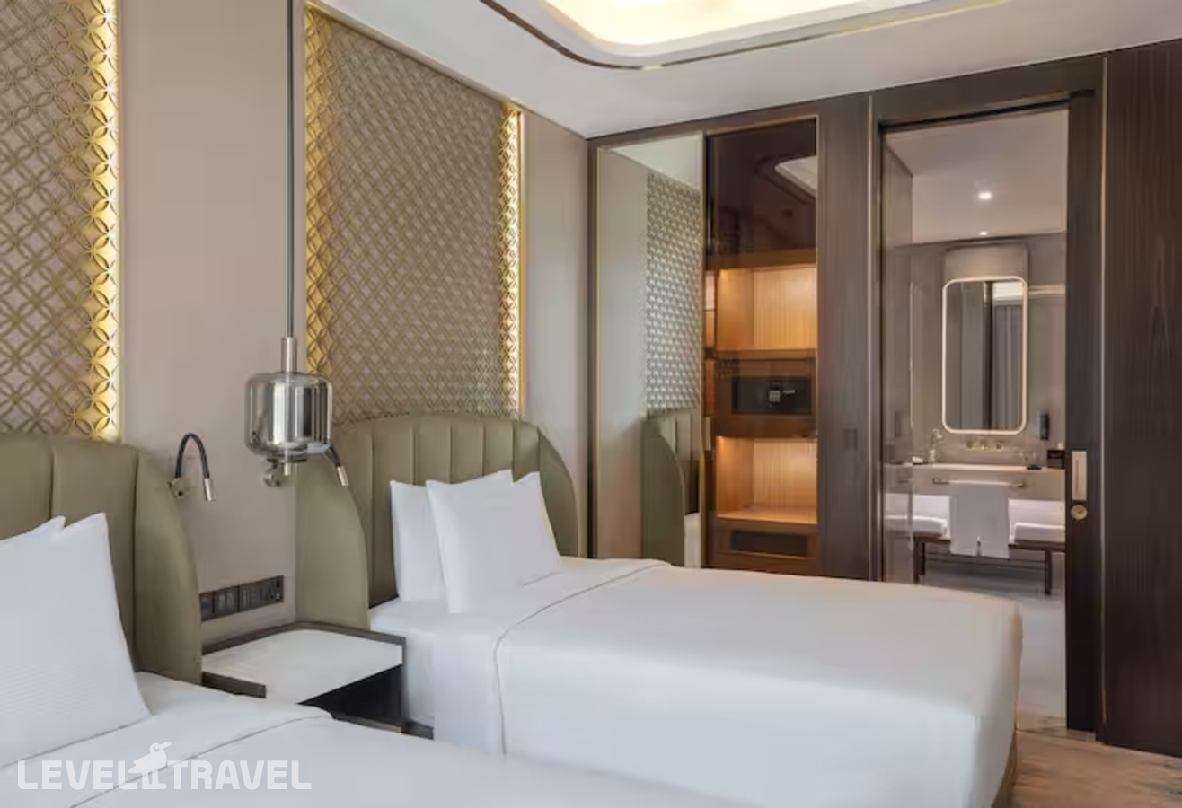 Двухместный люкс c 1 комнатой с видом на Бурдж-Халифа 2 отдельные кровати — фото 2