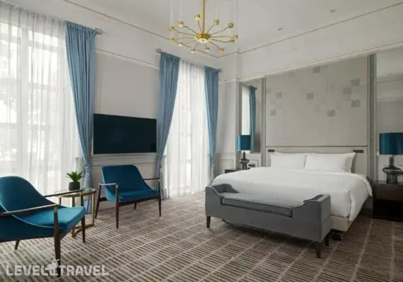 фотографии номера Двухместный люкс Vice-Presidential двуспальная кровать отеля Tbilisi Marriott Hotel в Грузия(Тбилиси) - фото №1