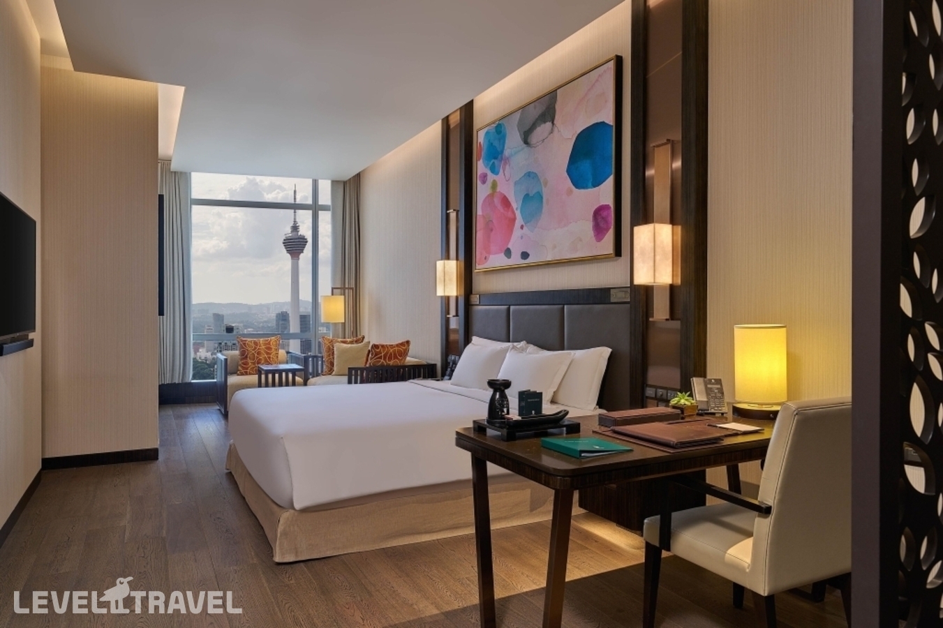 фотографии номера Двухместный номер Retreat Signature Sky двуспальная кровать отеля Banyan Tree Kuala Lumpur в Малайзия(Куала-Лумпур) - фото №5