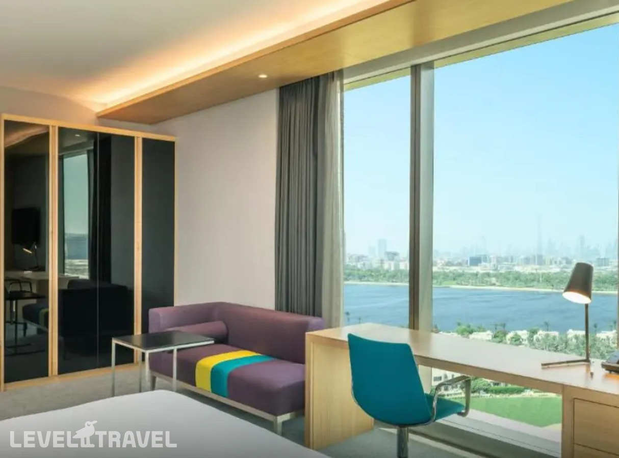 Двухместный люкс Savvy c 1 комнатой with creek view, skyline view двуспальная кровать — фото 5