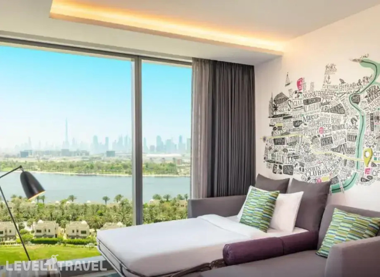 Двухместный люкс Savvy c 1 комнатой with creek view, skyline view двуспальная кровать — фото 2