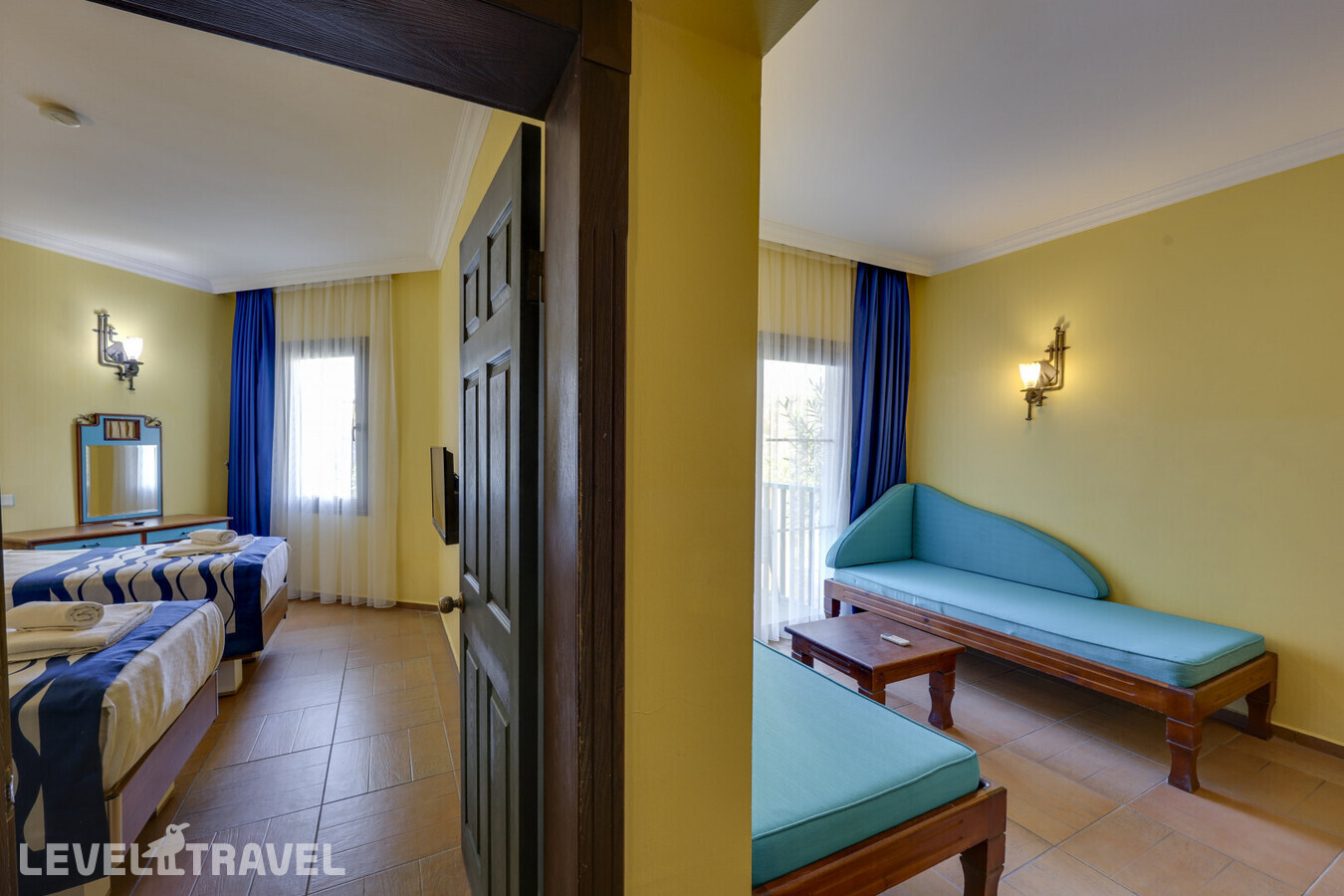 фотографии номера Клубный семейный номер (размещение по прибытии) отеля Jasmin Beach Hotel в Турция(Гюмбет) - фото №1
