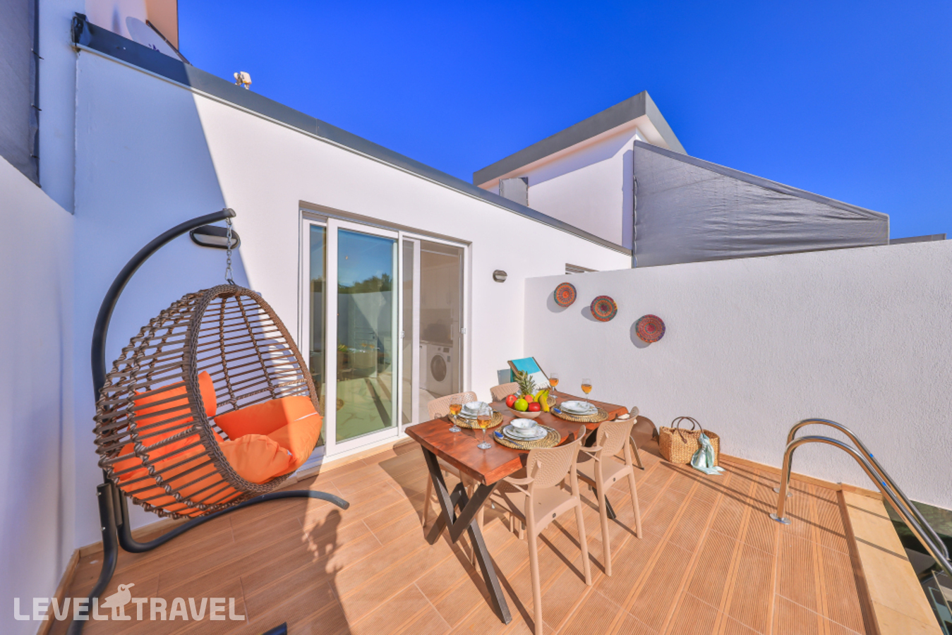 фотографии номера Вилла Deluxe с балконом и с видом на горы отеля Villa Ay в Турция(Каш) - фото №10