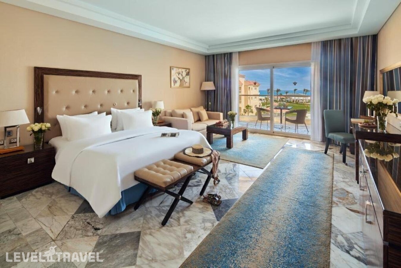 фотографии номера Делюкс с видом на море отеля Ghazala Alamein (Ex. Rixos) в Египет(Эль-Аламейн) - фото №1