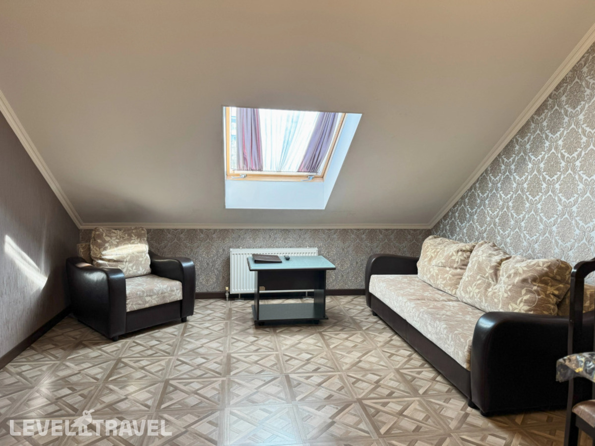 Апартаменты с кухней Мансарда с 2 комнатами — фото 5
