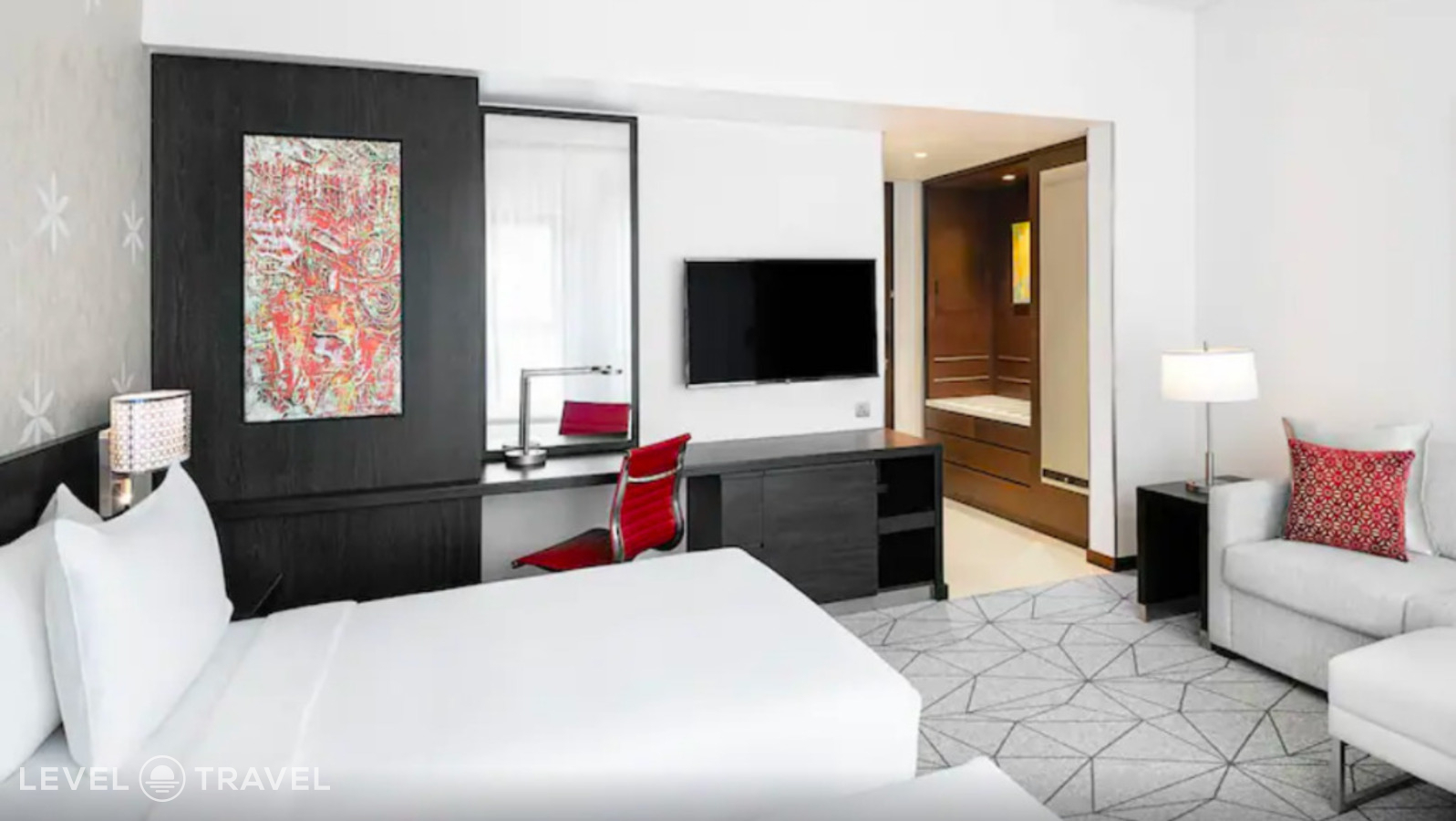 фотографии номера Стандартный (две односпальные кровати) отеля Hyatt Place Dubai Jumeirah в ОАЭ(Бар Дубай) - фото №34