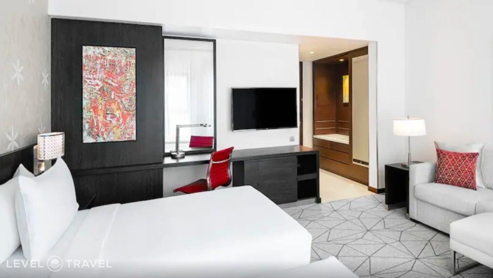 фотографии номера Стандартный (две односпальные кровати) отеля Hyatt Place Dubai Jumeirah в ОАЭ(Бар Дубай) - фото №28