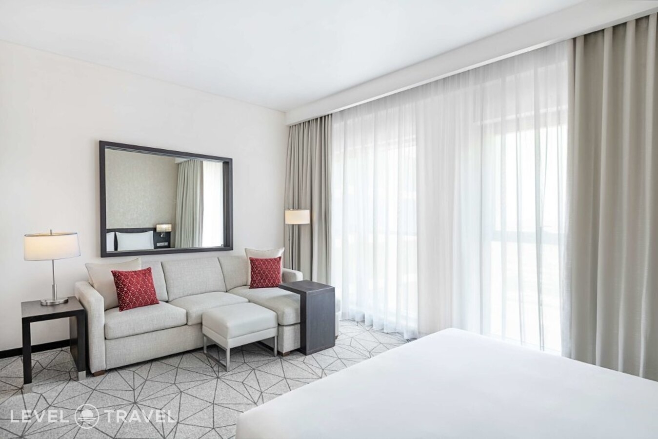 фотографии номера Стандартный (две односпальные кровати) отеля Hyatt Place Dubai Jumeirah в ОАЭ(Бар Дубай) - фото №21