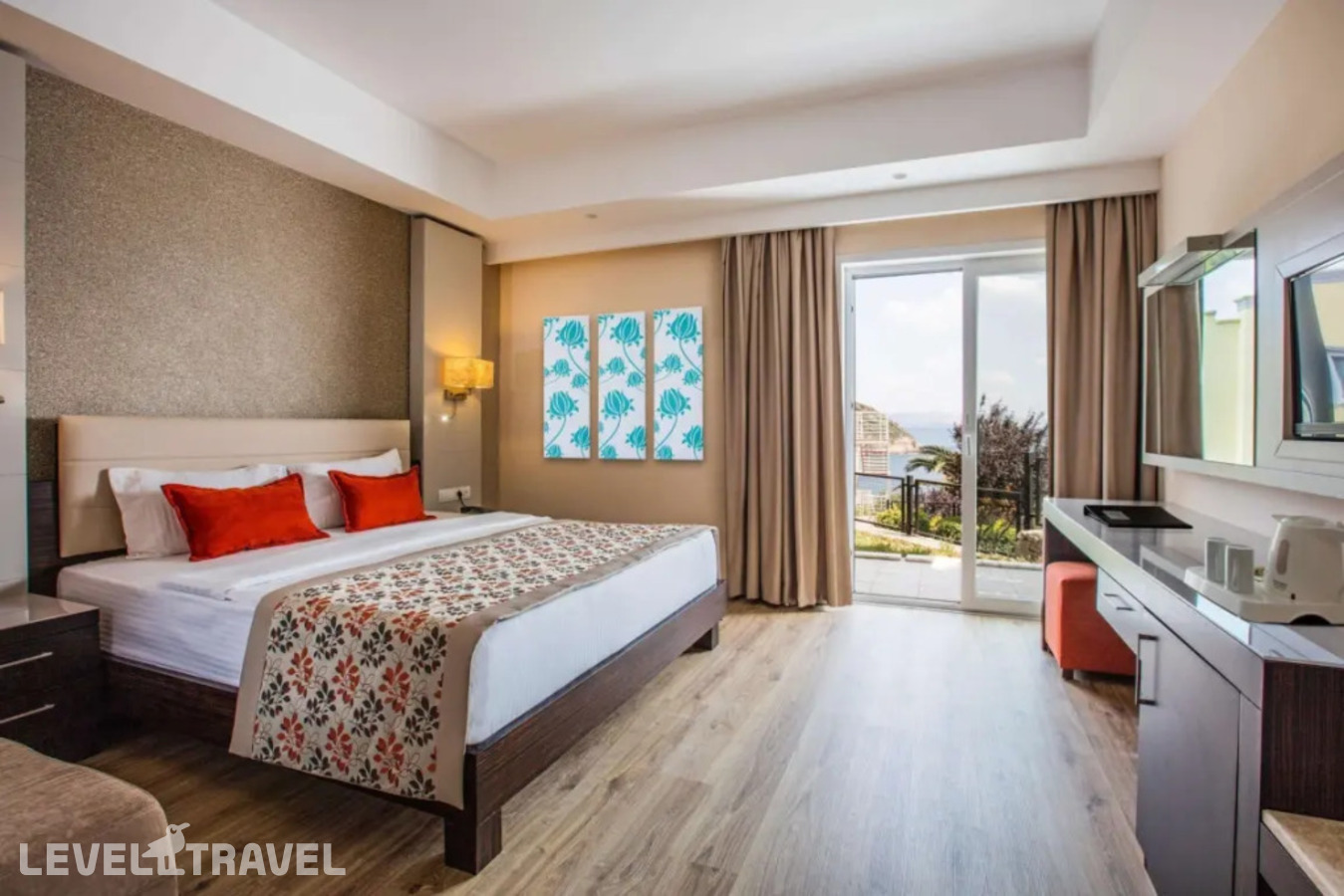 фотографии номера Клубный с частичным видом на море отеля Aria Claros Beach & Spa Resort в Турция(Мендерес) - фото №1