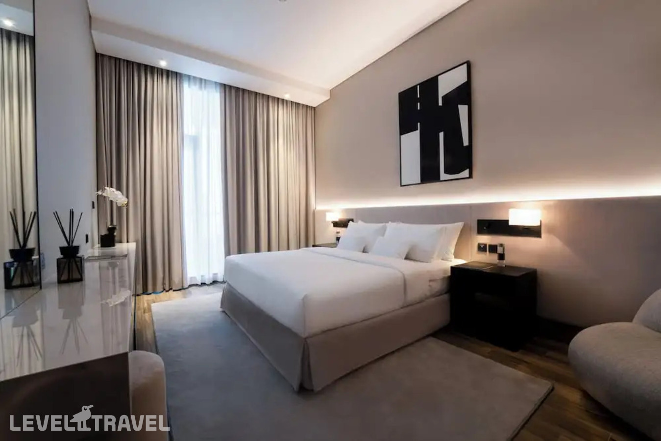 Апартаменты Deluxe c 1 комнатой с балконом — фото 2