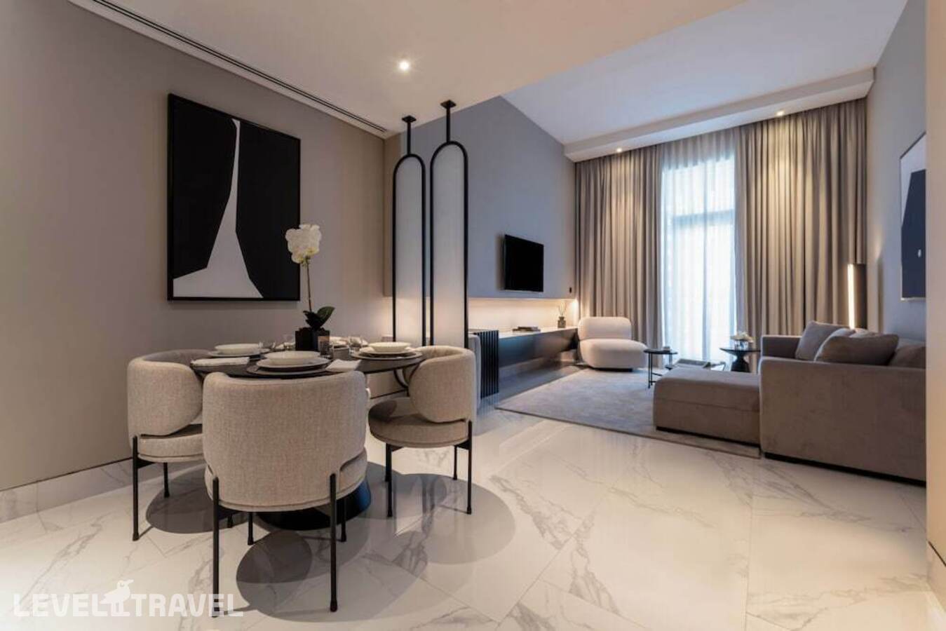Двухместные апартаменты Deluxe c 1 комнатой с балконом двуспальная кровать — фото 3