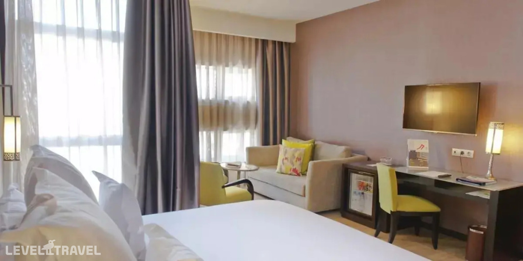 фотографии номера Двухместный номер Deluxe Premium двуспальная кровать отеля Barcelo Casablanca в Марокко(Касабланка) - фото №2