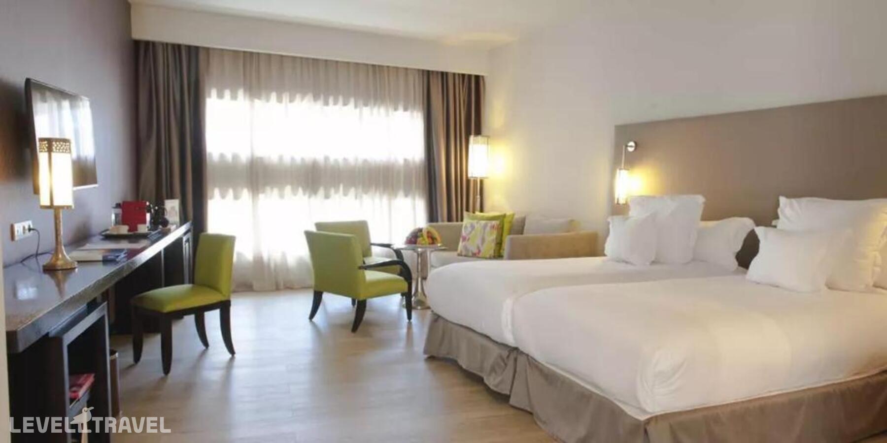 фотографии номера Двухместный номер Deluxe Premium двуспальная кровать отеля Barcelo Casablanca в Марокко(Касабланка) - фото №3