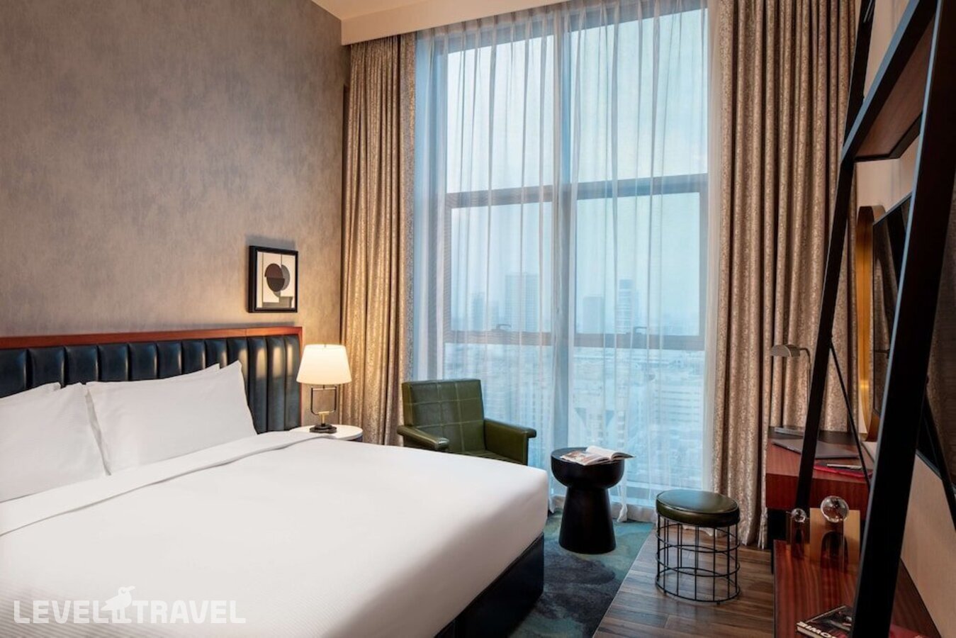 фотографии номера Стандартный номер отеля Doubletree By Hilton Dubai M Square Hotel & Residences в ОАЭ(Бар Дубай) - фото №8