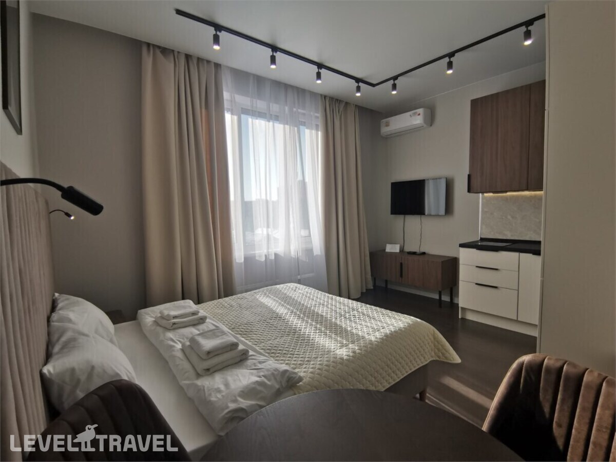 фотографии номера Студия Plus отеля BonApart (БонАпарт) в Россия(Новосибирск) - фото №1