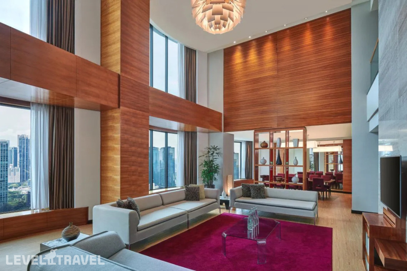 фотографии номера Двухместный люкс Club Lounge Access Chairman Дуплекс c 1 комнатой двуспальная кровать отеля The Westin Kuala Lumpur в Малайзия(Куала-Лумпур) - фото №3