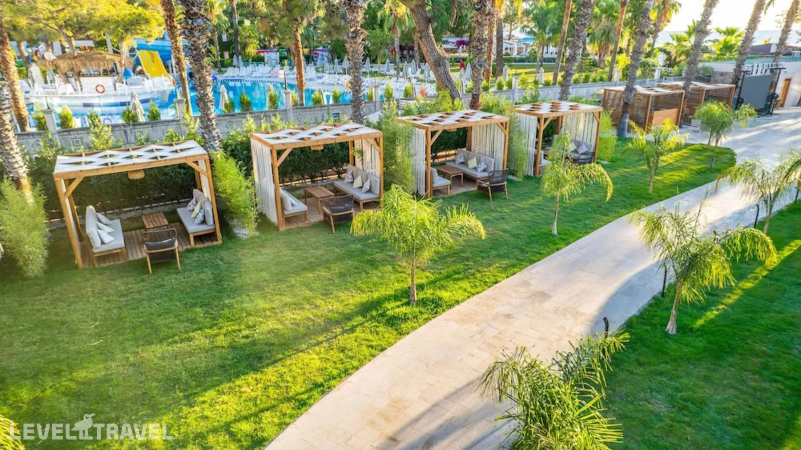 фотографии номера Стандартный с балконом отеля Rose Garden Premium (Ex. Larissa Mare Beach Hotel) в Турция(Бельдиби) - фото №16