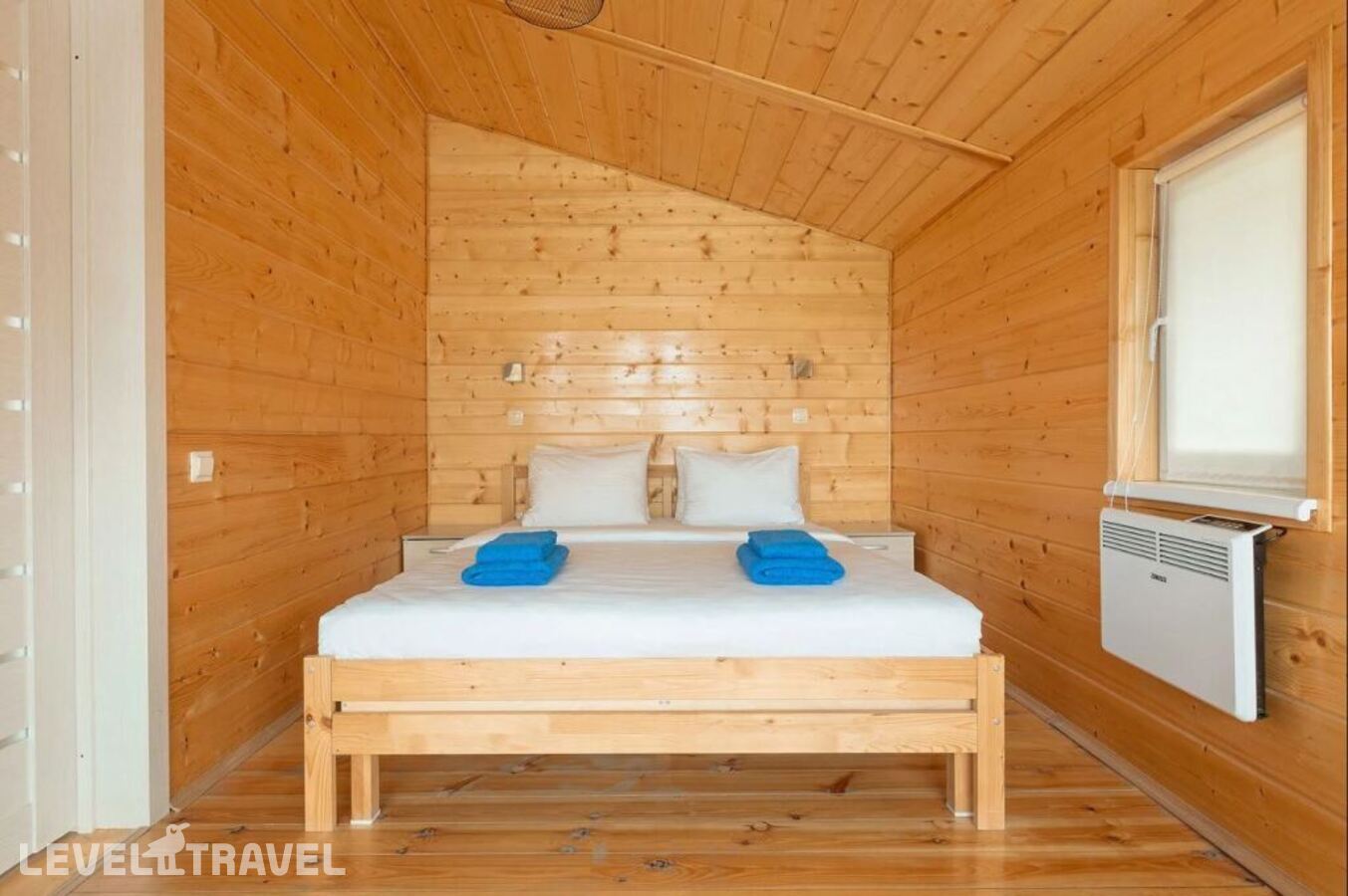 Двухместный коттедж с 2 комнатами двуспальная кровать — фото 8