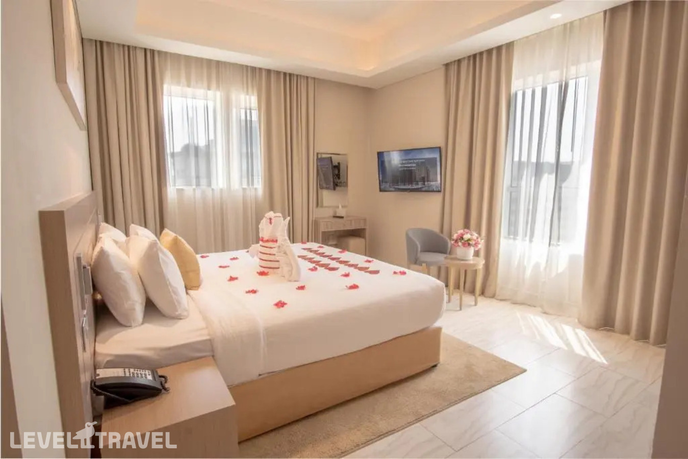 Апартаменты Deluxe с 2 комнатами с балконом — фото 6