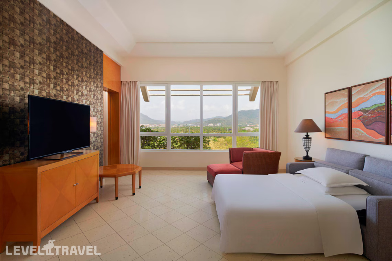 фотографии номера Люкс с балконом отеля Sheraton Sanya Resort в Китай(Ялонг Бэй) - фото №1