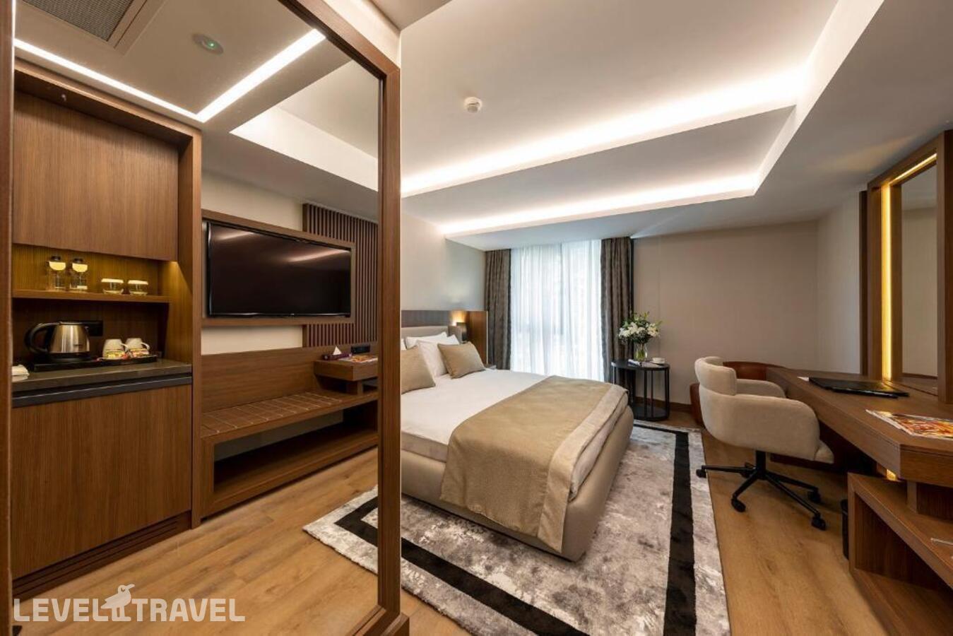 фотографии номера Двухместный номер Standard (Annex Building) двуспальная кровать отеля Vital Hotel Fulya в Турция(Шишли) - фото №4
