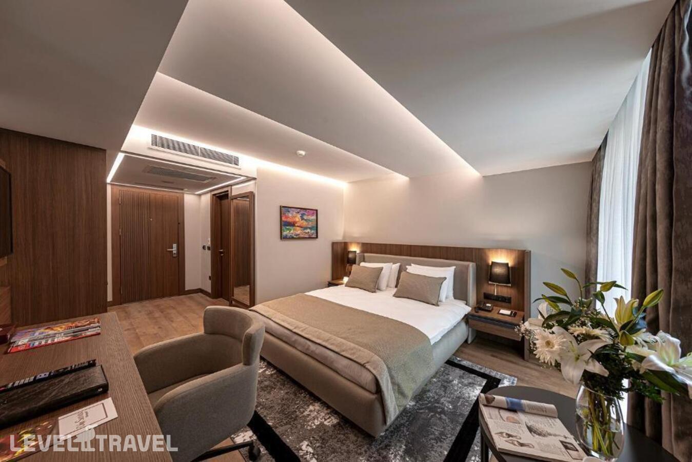 фотографии номера Двухместный номер Standard (Annex Building) двуспальная кровать отеля Vital Hotel Fulya в Турция(Шишли) - фото №2