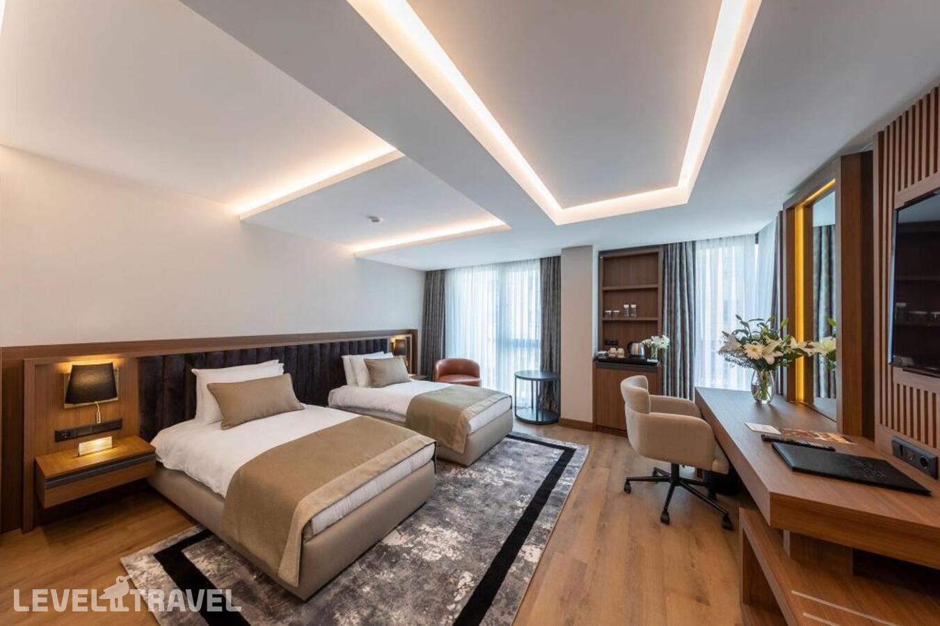 фотографии номера Двухместный номер Standard (Annex Building) 2 отдельные кровати отеля Vital Hotel Fulya в Турция(Шишли) - фото №1