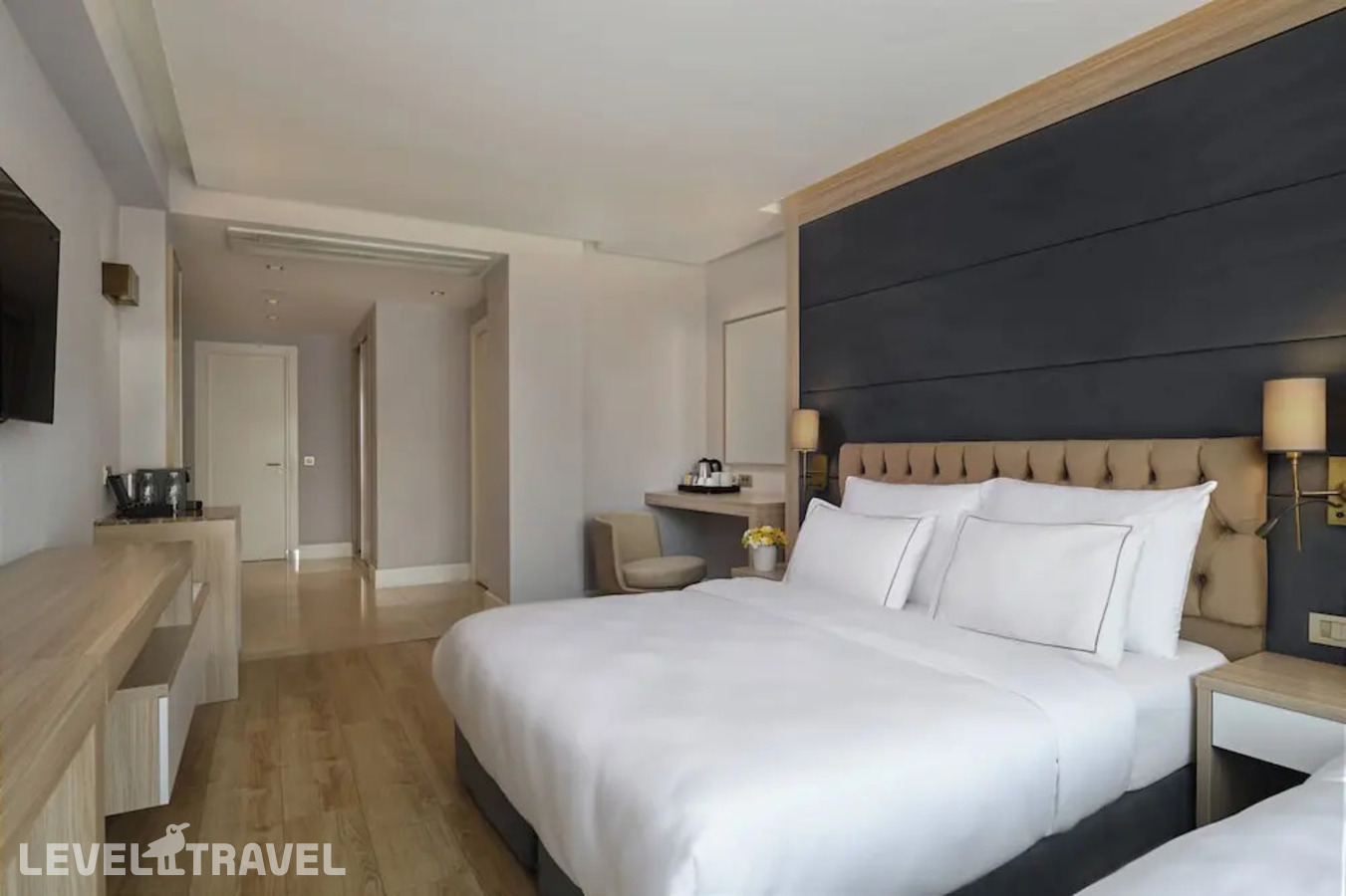фотографии номера Трехместный делюкс отеля Febor İstanbul Bomonti Hotel & Spa в Турция(Бомонти) - фото №5