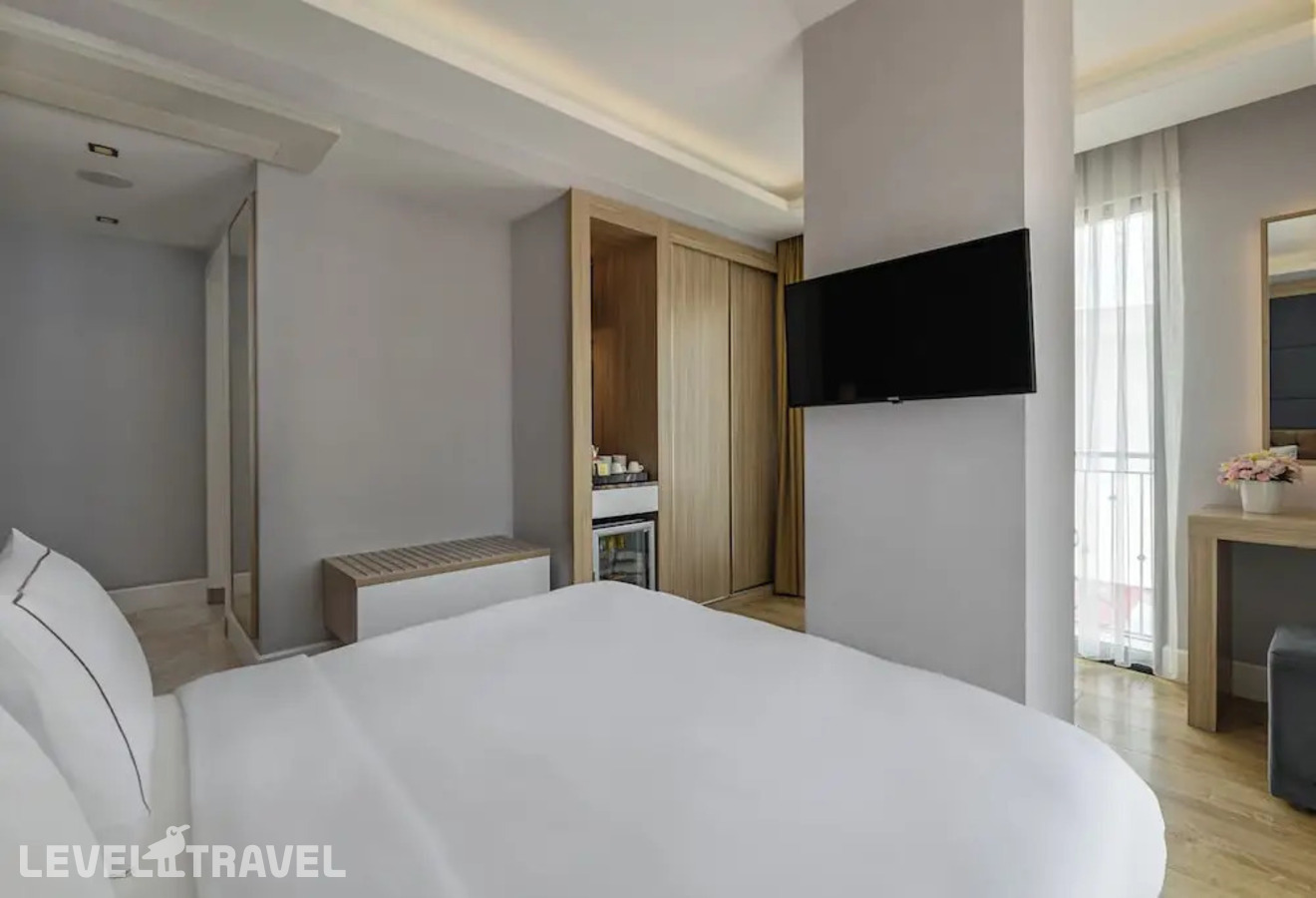 фотографии номера Двухместный номер Corner двуспальная кровать отеля Febor İstanbul Bomonti Hotel & Spa в Турция(Бомонти) - фото №2