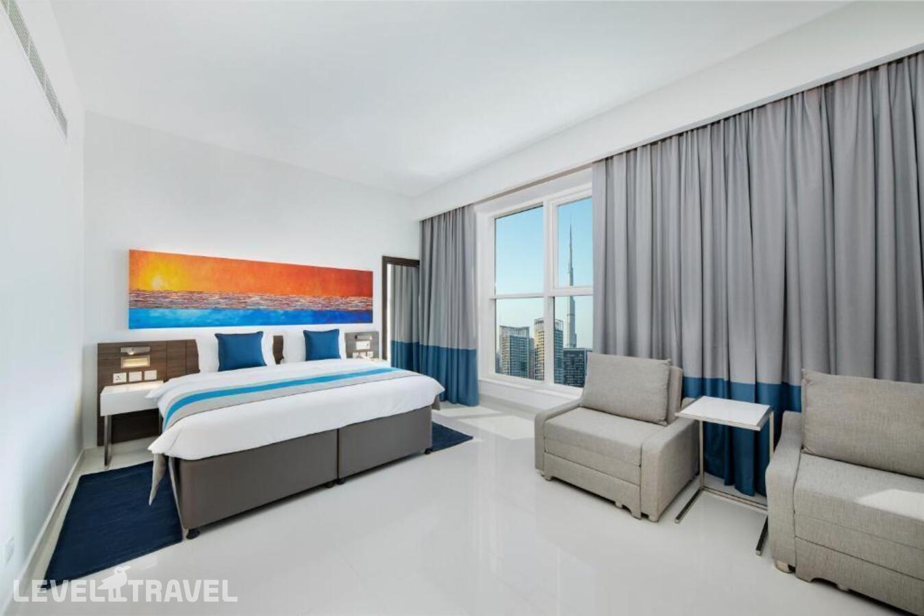 фотографии номера Представительский (двуспальная кровать) отеля Citymax Business Bay Hotel в ОАЭ(Бизнес Бей) - фото №1
