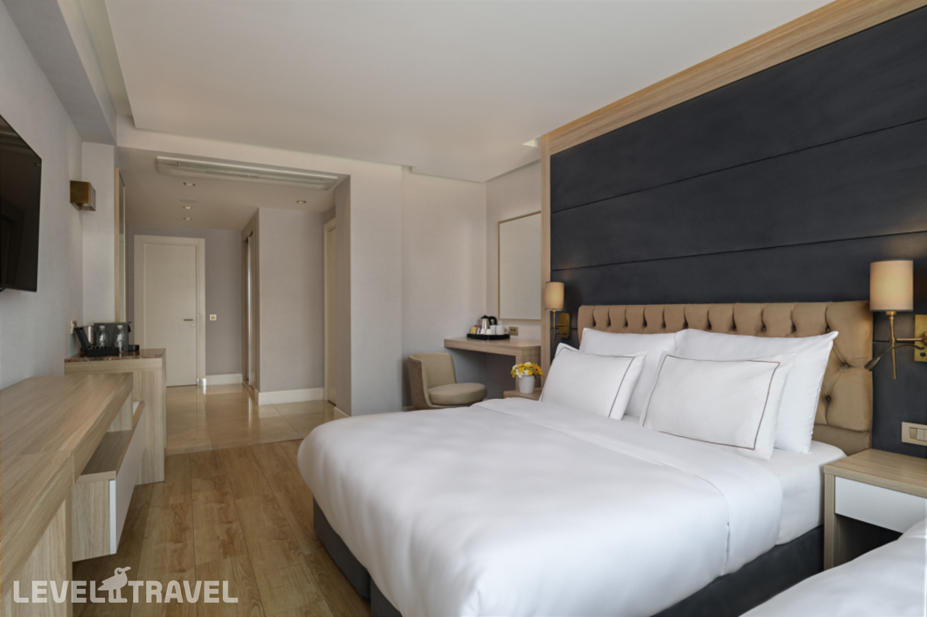фотографии номера Трехместный делюкс с видом на город отеля Febor İstanbul Bomonti Hotel & Spa в Турция(Бомонти) - фото №2