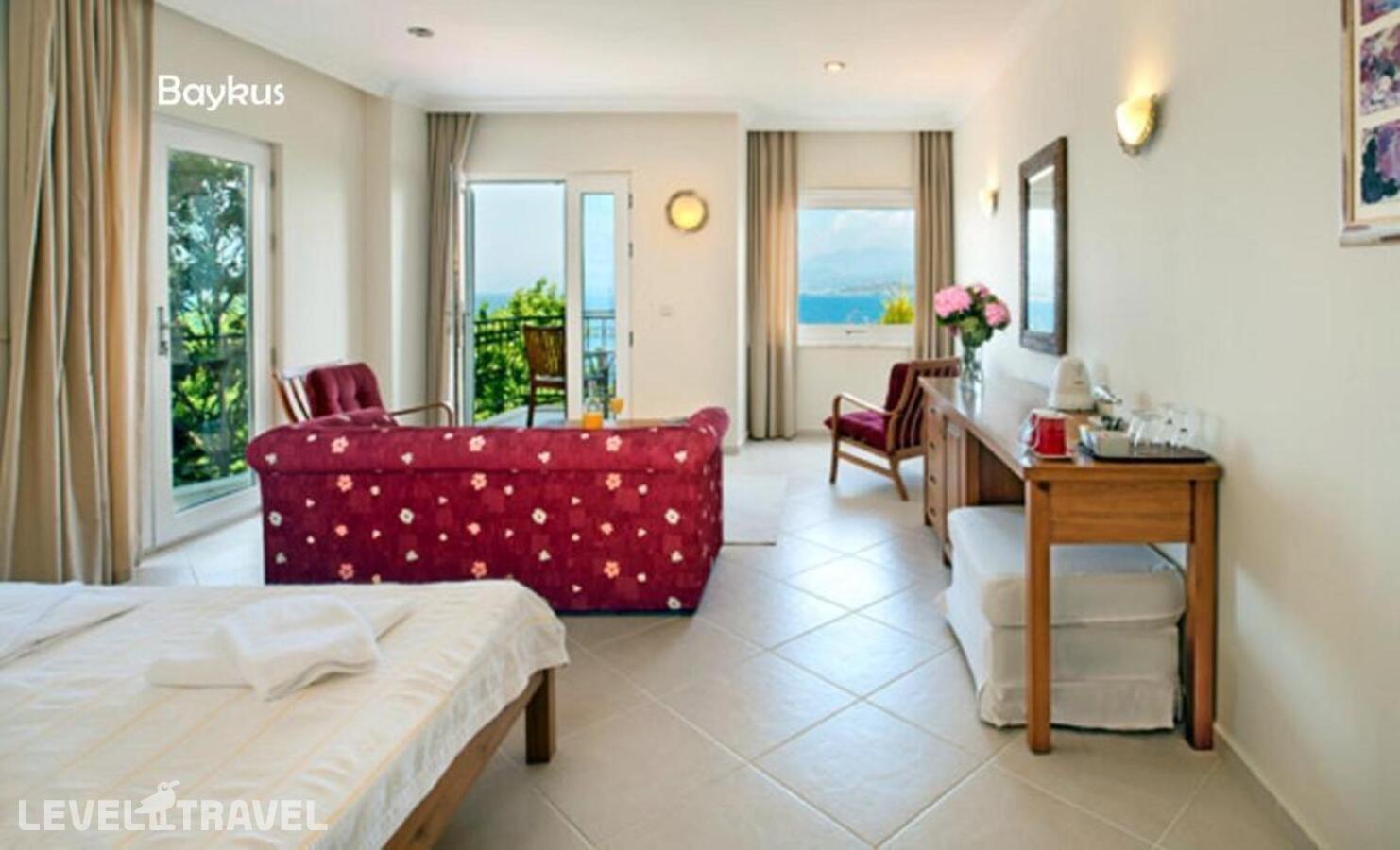 фотографии номера Стандартный (двуспальная кровать) отеля Ece Hotel Sovalye Island в Турция(Фетхие) - фото №5