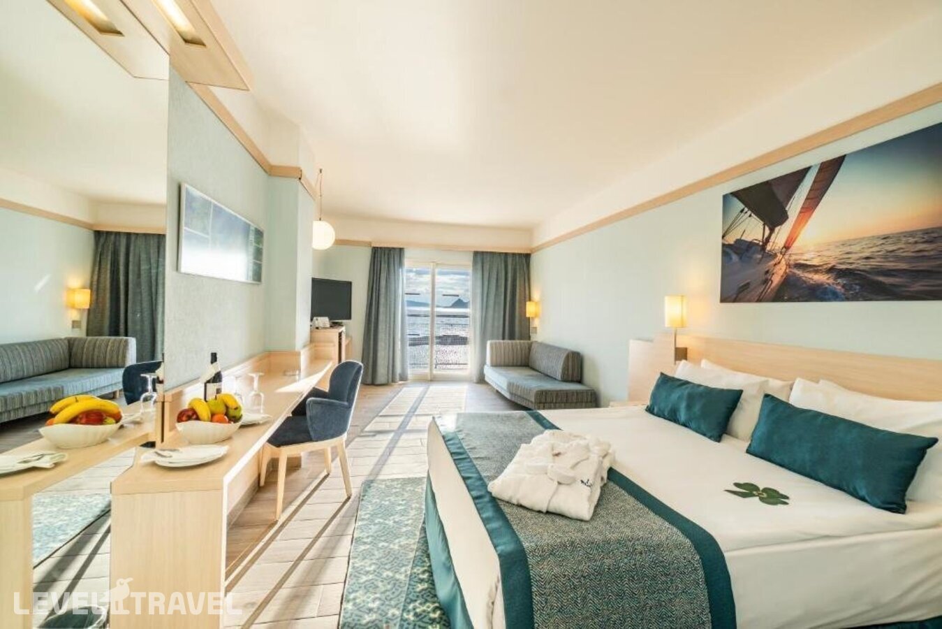 фотографии номера Стандартный с видом на бассейн отеля La Blanche Resort & Spa в Турция(Тургутреис) - фото №19