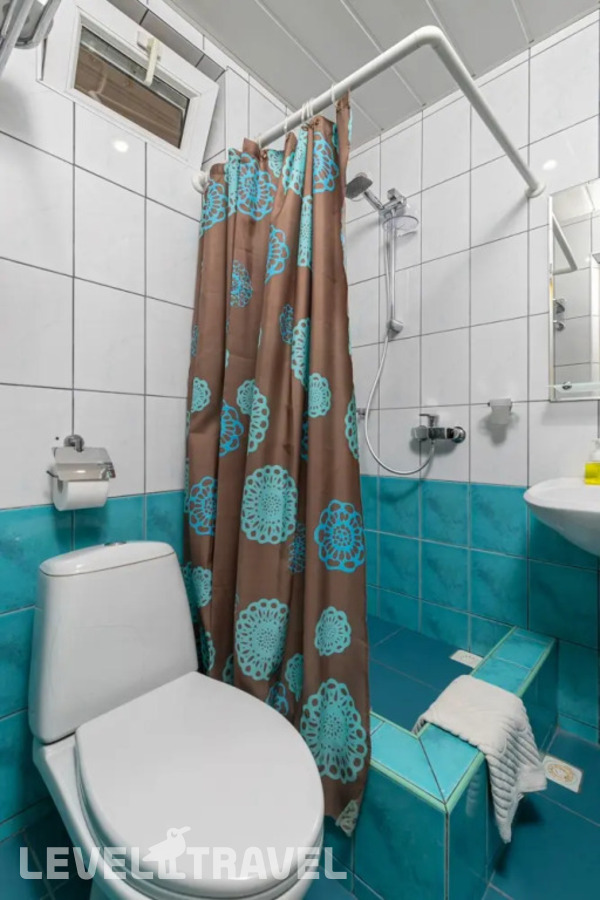 Двухместные апартаменты Comfort с видом на город двуспальная кровать — фото 6