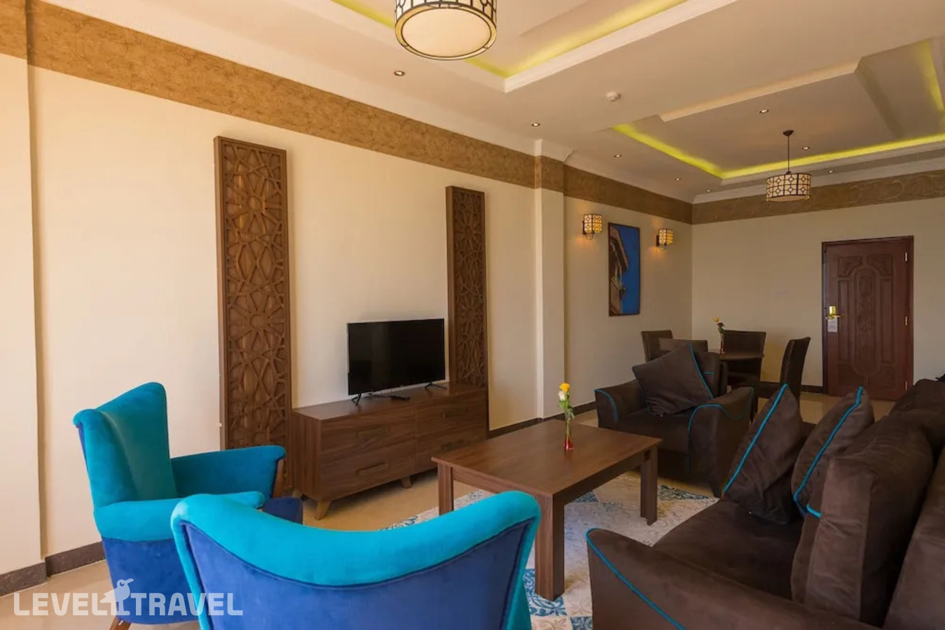 фотографии номера Люкс Grand c 1 комнатой oceanfront отеля Golden Tulip Zanzibar Resort в Танзания(Кибвени) - фото №7