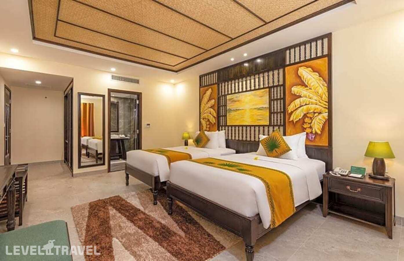 фотографии номера Вилла с 3 комнатами с видом на сад отеля Palm Garden Beach Resort & Spa в Вьетнам(Хойан) - фото №8