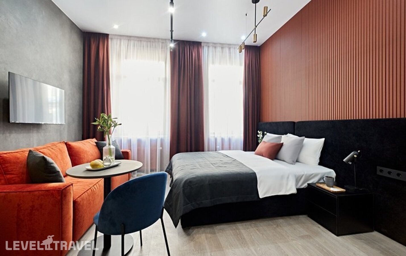 фотографии номера Семейная студия с видом на внутренний двор отеля Terraplace By Mix Hotels в Россия(Центральный район) - фото №1