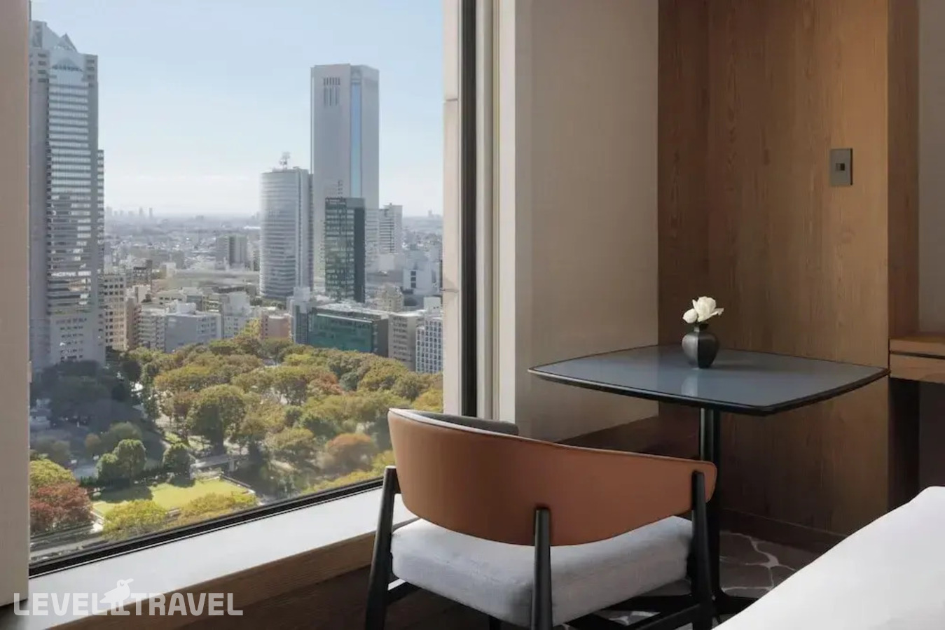 фотографии номера Двухместный номер Deluxe с видом на парк 2 отдельные кровати отеля Hyatt Regency Tokyo в Япония(Токио) - фото №6